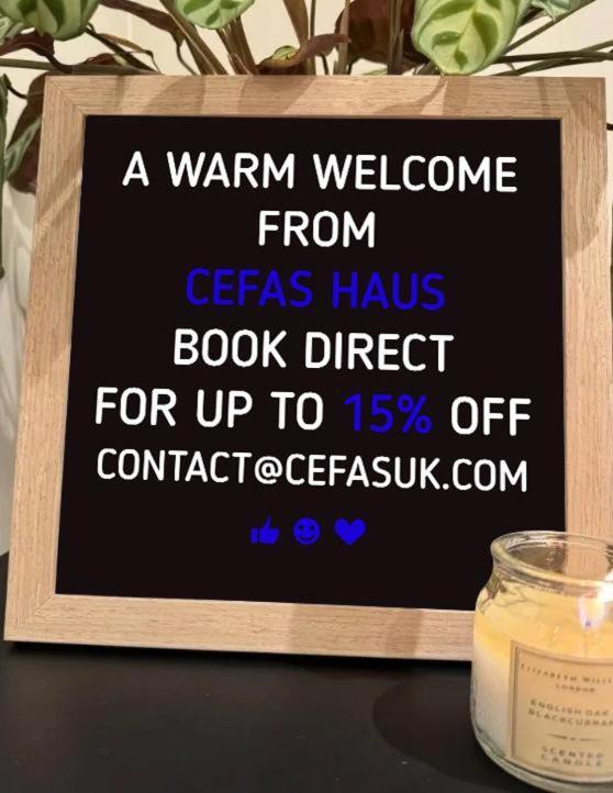 Cefas Apartments Manchester - Free Parking - City Centre Exterior foto